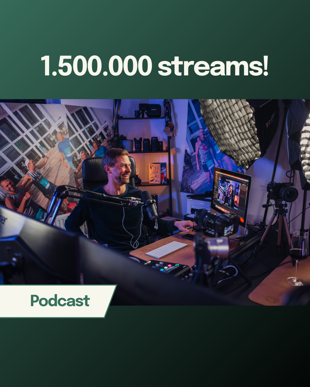 Från 0 till 1,5 miljoner streams: Hur vi byggde en lönsam affär genom autentisk content med passion