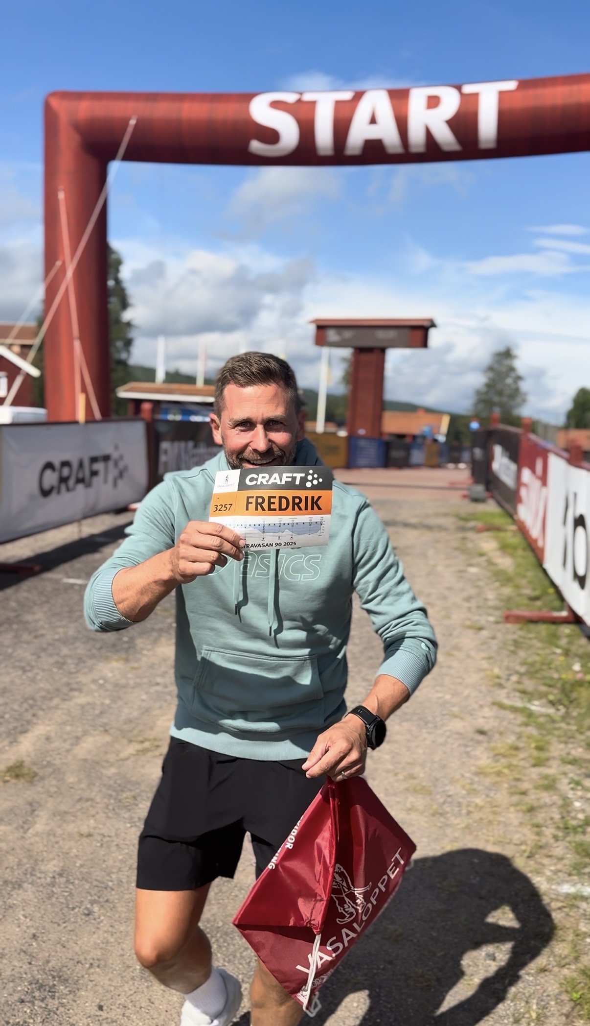 Ultravasan 90 - Fredrik Stoltz · Race Report