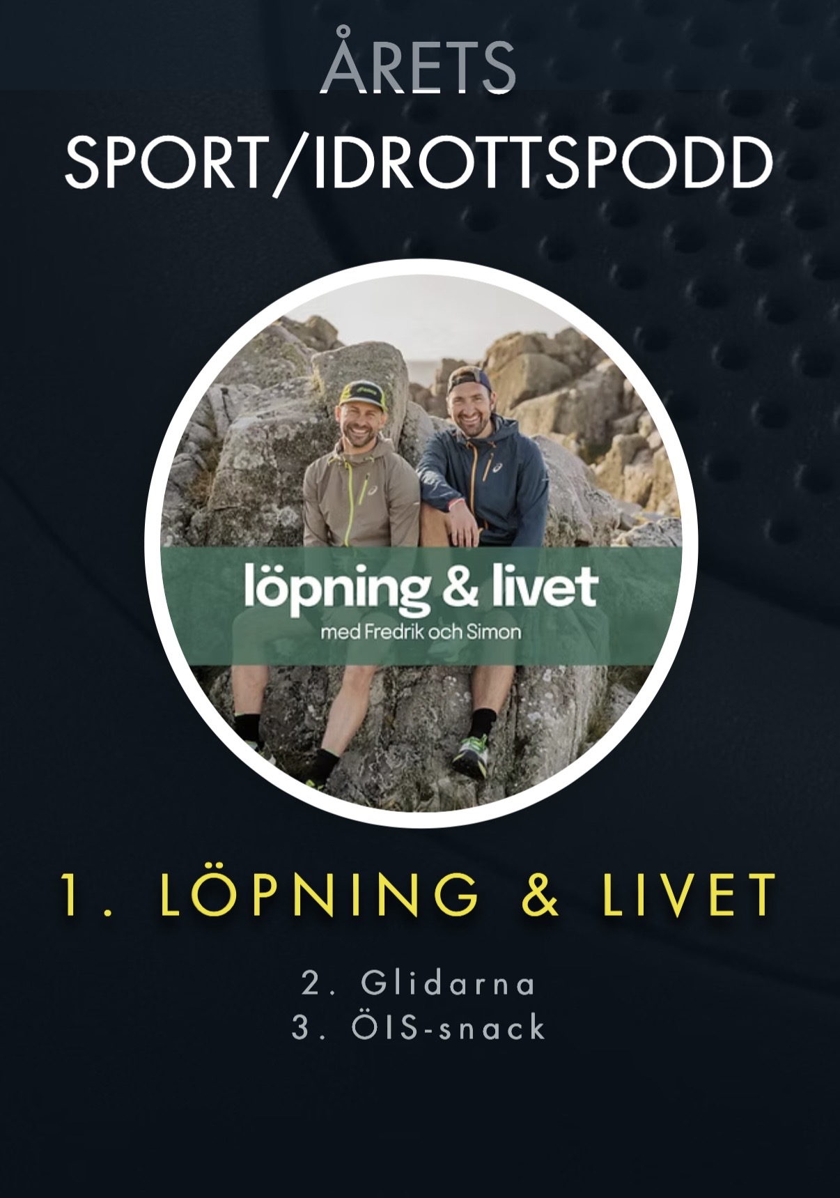 löpning & livet Årets sportpodd 2025 i Guldpodden