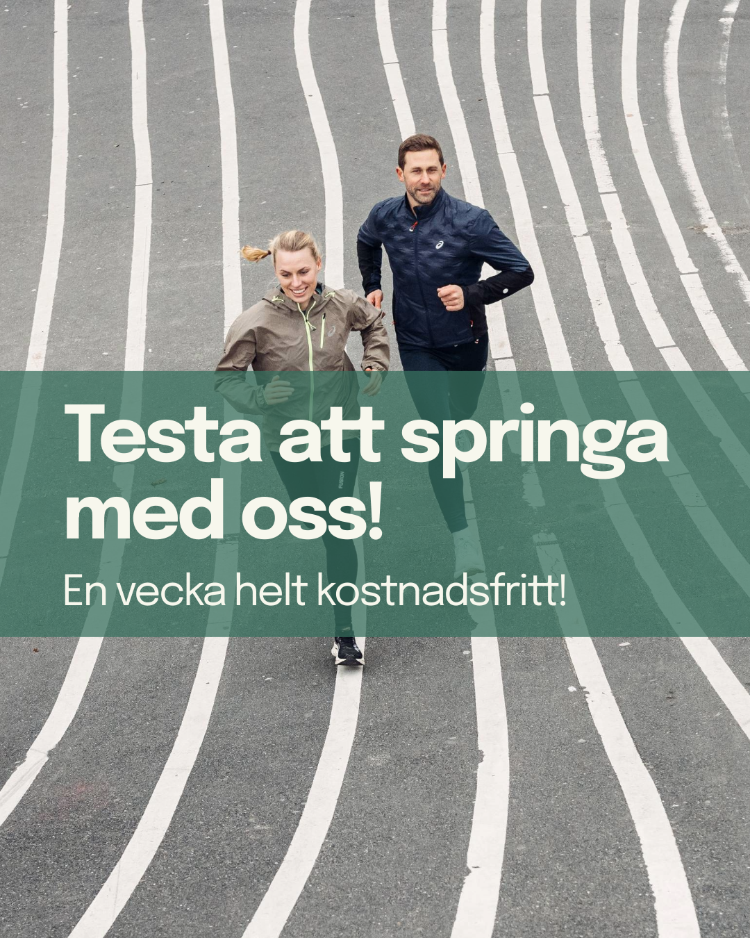 Nu kan alla testa att träna med löpning & livet!